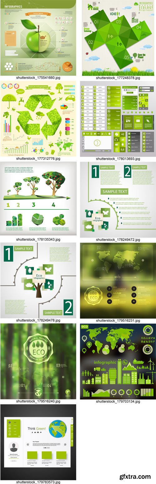 Stock Vectors - Eco infographic 2