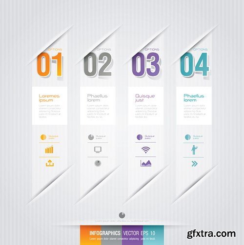 Collection of infographics vol.90, 25xEPS