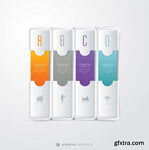 Collection of infographics vol.90, 25xEPS