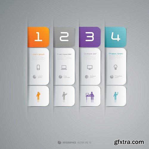 Collection of infographics vol.90, 25xEPS