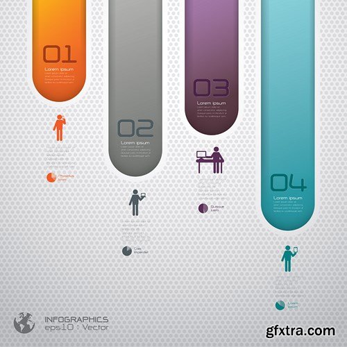 Collection of infographics vol.90, 25xEPS