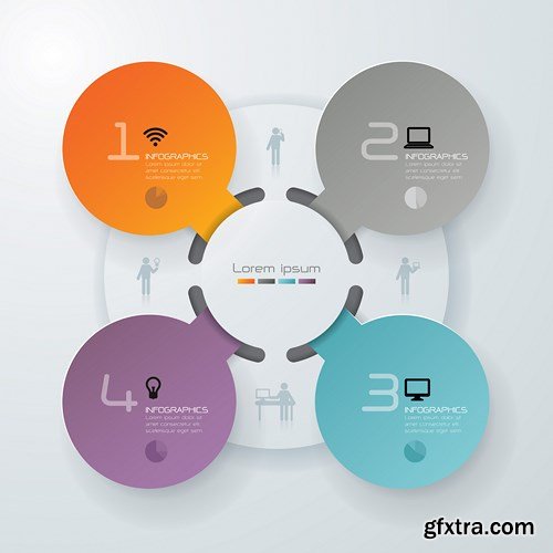 Collection of infographics vol.90, 25xEPS