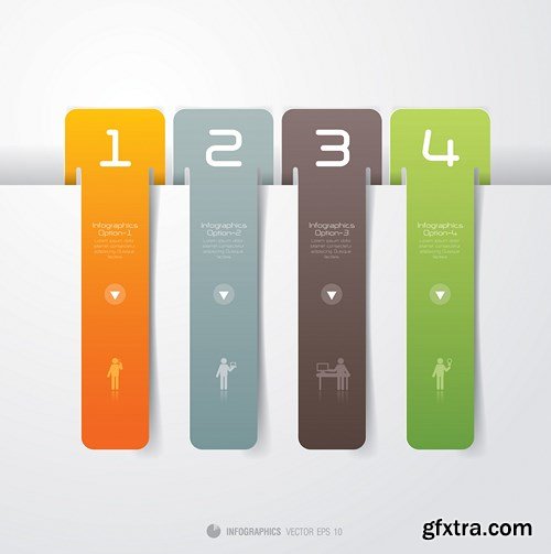 Collection of infographics vol.90, 25xEPS