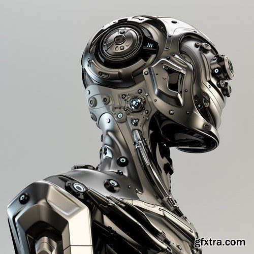 Robots and Cyborgs Collection, 25xUHQ JPEG
