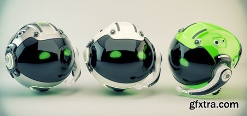 Robots and Cyborgs Collection, 25xUHQ JPEG