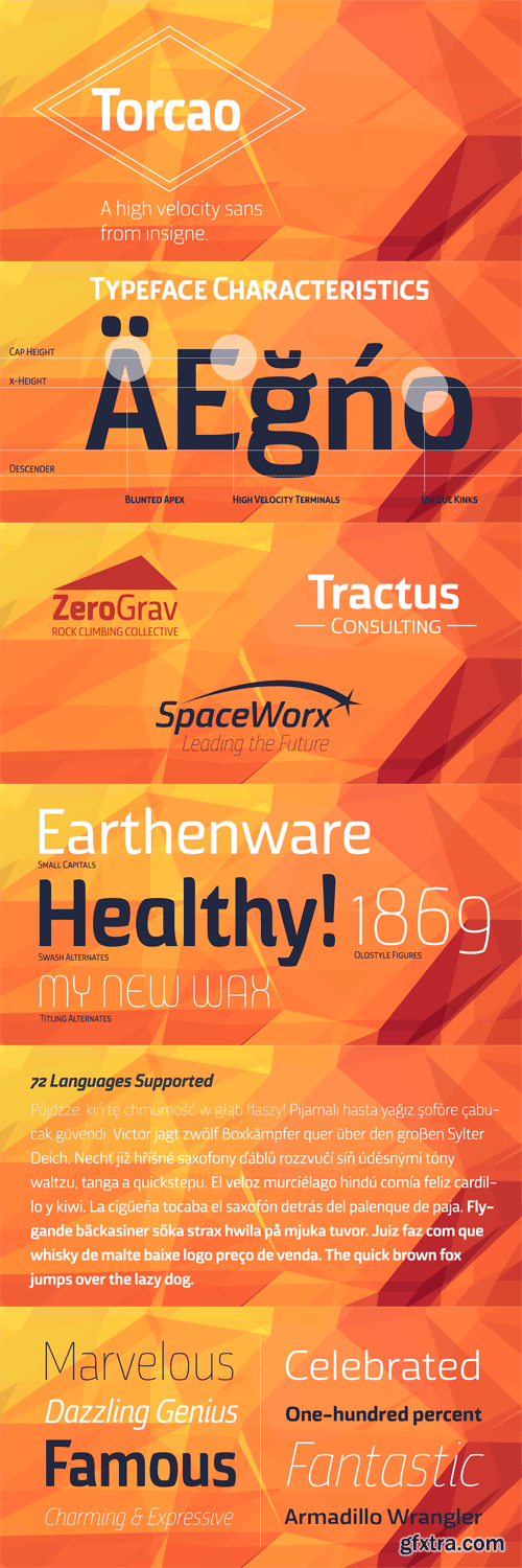 Torcao Font Family - 47 Fonts for $124 Torcao Font Family - 47 Fonts for $124