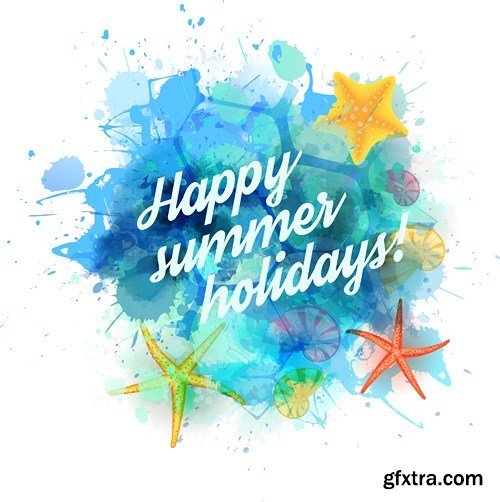 Summer Vacations 25xEPS