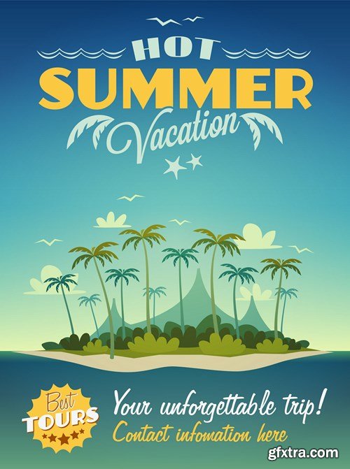 Summer Vacations 25xEPS