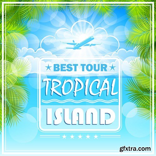 Summer Vacations 25xEPS