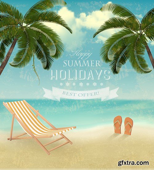 Summer Vacations 25xEPS