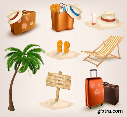 Summer Vacations 25xEPS