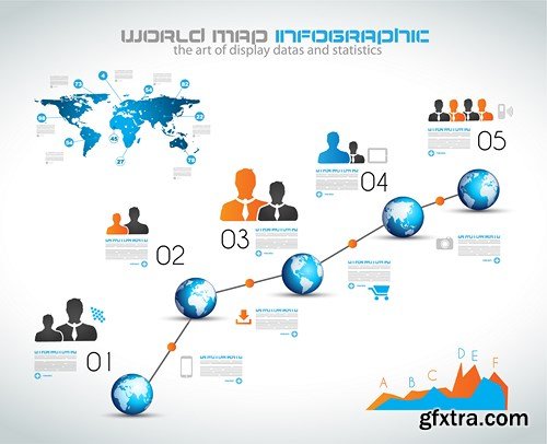 Collection of Infographics #100, 25xEPS Collection of Infographics #100, 25xEPS