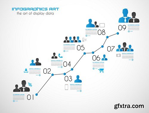 Collection of Infographics #100, 25xEPS Collection of Infographics #100, 25xEPS