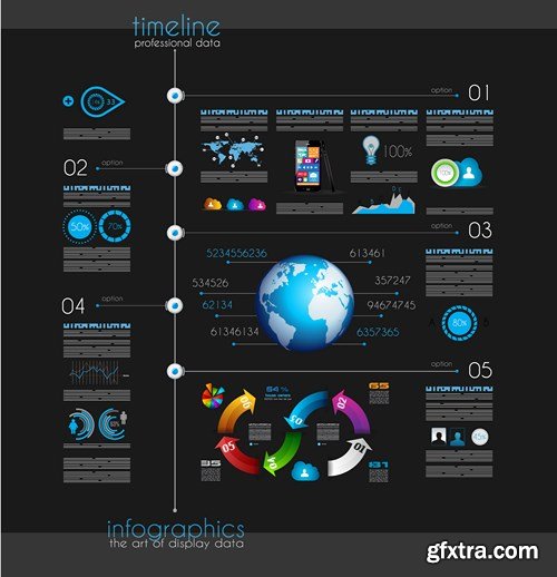 Collection of Infographics #100, 25xEPS Collection of Infographics #100, 25xEPS
