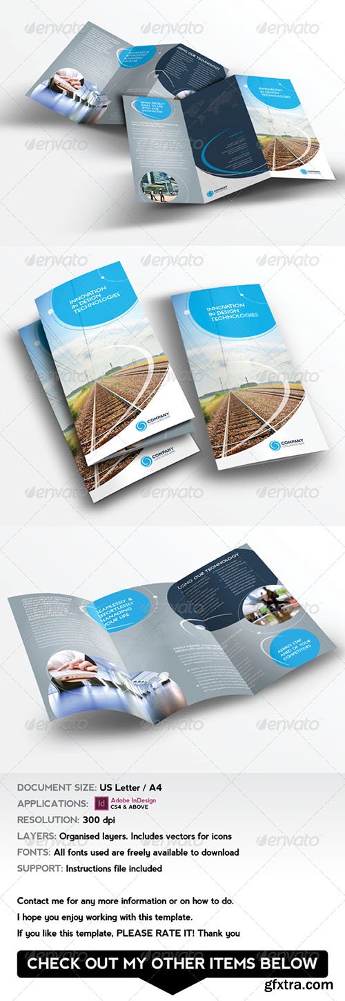 GraphicRiver Trifold Brochure Template 01 - InDesign Layout 4476765