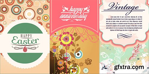 Decorations and Typo Vector Pack 6