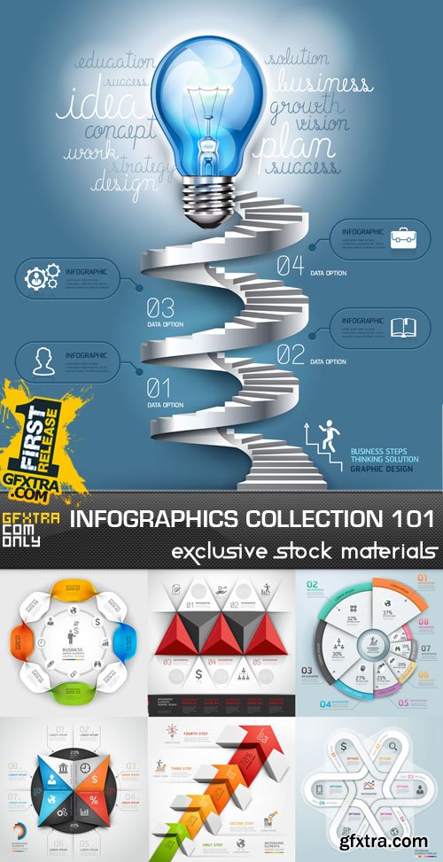 Collection of Infographics #101, 25xEPS