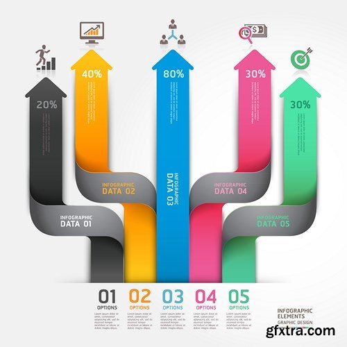 Collection of Infographics #101, 25xEPS Collection of Infographics #101, 25xEPS
