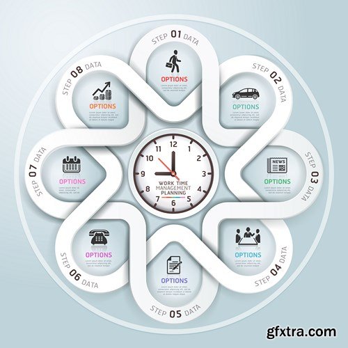 Collection of Infographics #101, 25xEPS Collection of Infographics #101, 25xEPS