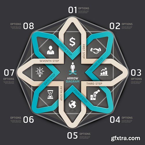 Collection of Infographics #101, 25xEPS Collection of Infographics #101, 25xEPS