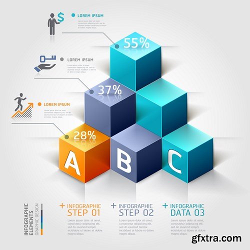 Collection of Infographics #101, 25xEPS Collection of Infographics #101, 25xEPS
