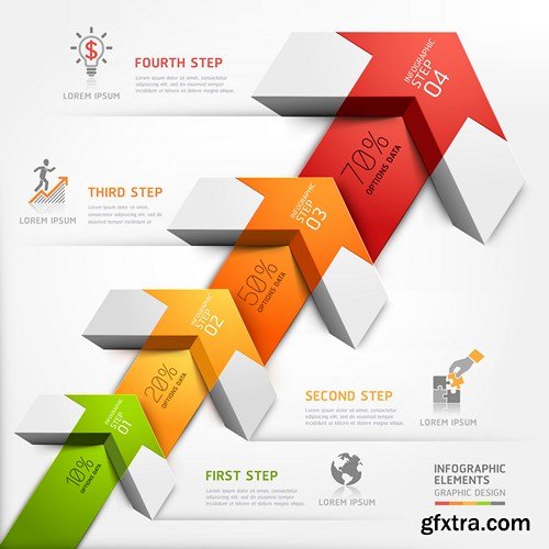 Collection of Infographics #101, 25xEPS Collection of Infographics #101, 25xEPS