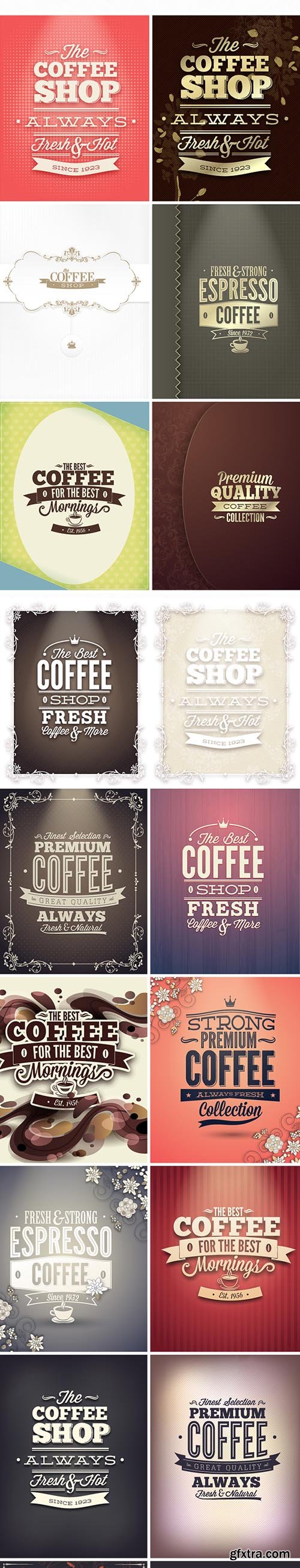 30 Coffee Vector Illustrations