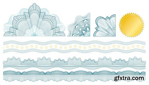 Guilloche Collection, 25xEPS