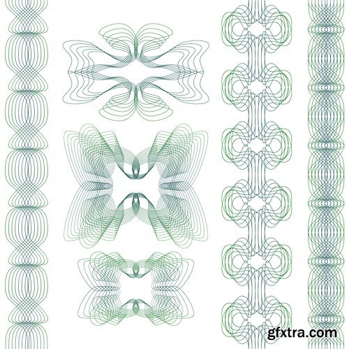 Guilloche Collection, 25xEPS