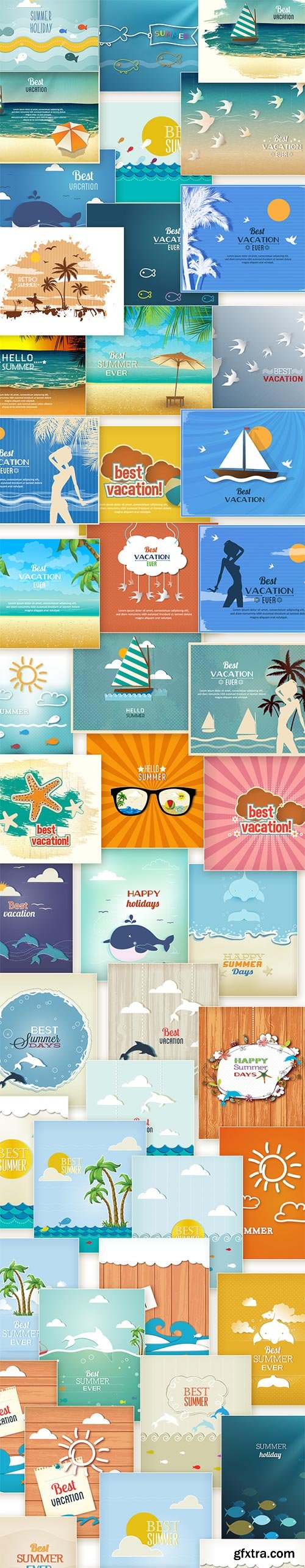 Inkydeals - 150 Summer Vector Illustrations
