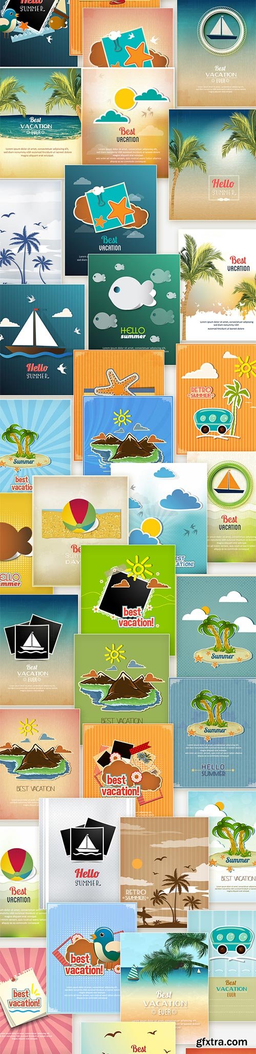 Inkydeals - 150 Summer Vector Illustrations