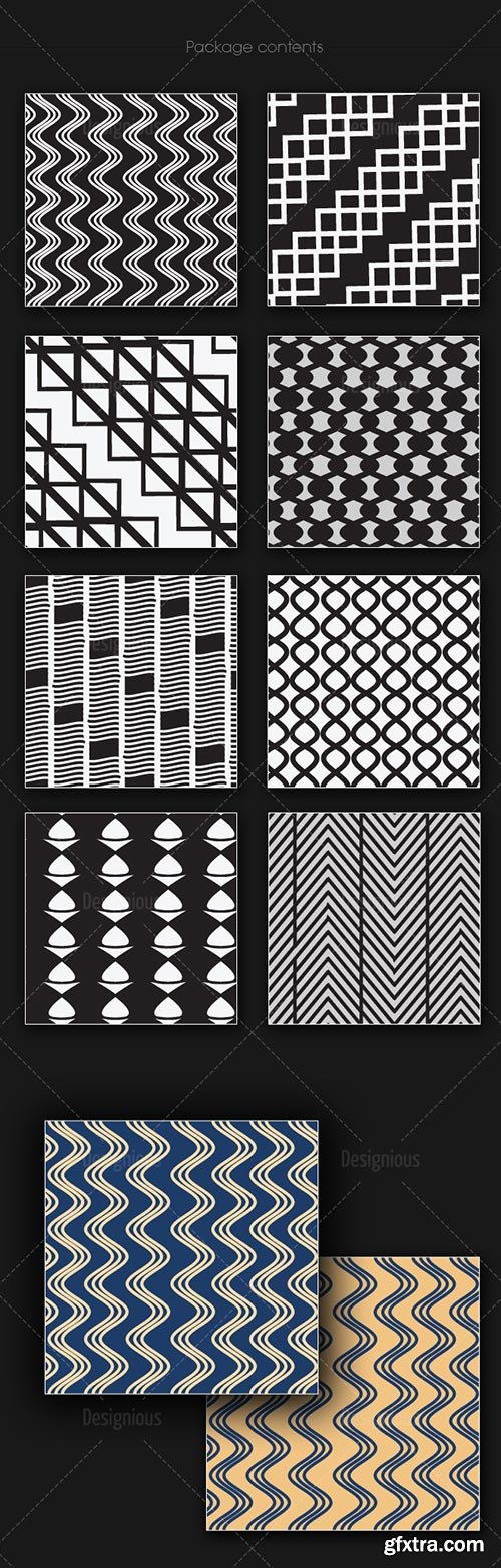 Inkydeals - 68 Seamless Geometric Patterns