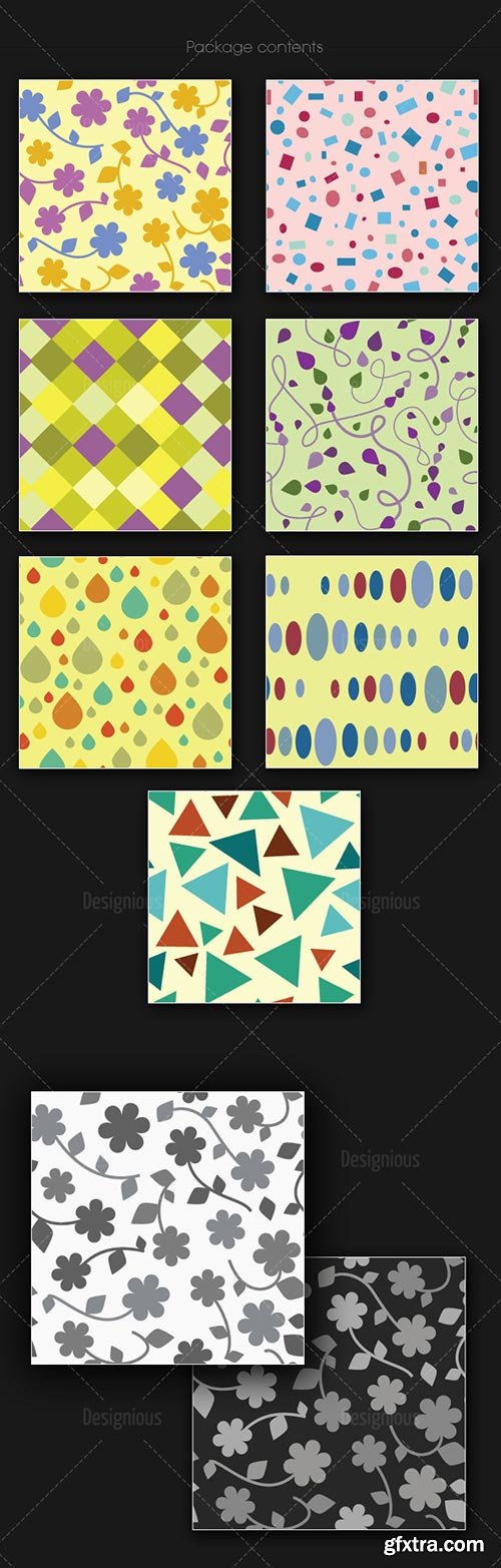 Inkydeals - 68 Seamless Geometric Patterns