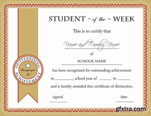 Certificate Collection, 25xEPS Certificate Collection, 25xEPS