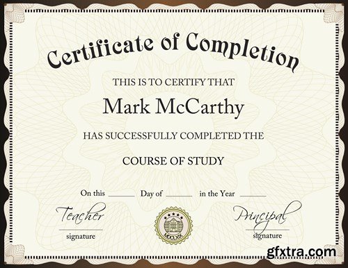 Certificate Collection, 25xEPS Certificate Collection, 25xEPS