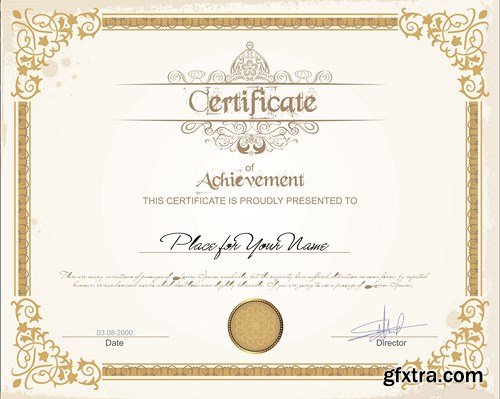 Certificate Collection, 25xEPS Certificate Collection, 25xEPS