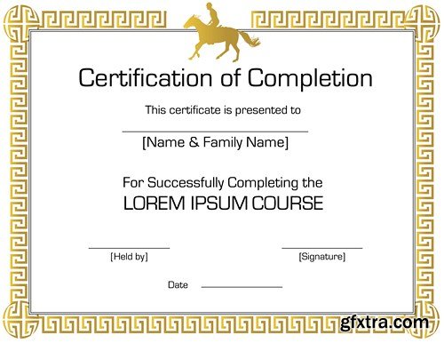 Certificate Collection, 25xEPS Certificate Collection, 25xEPS