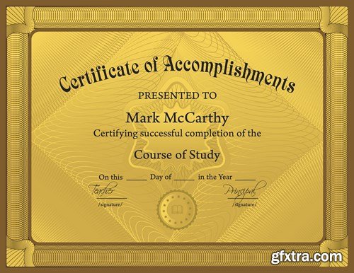 Certificate Collection, 25xEPS Certificate Collection, 25xEPS