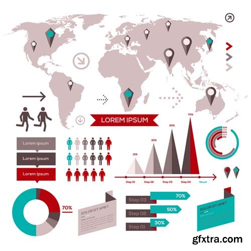Infographics design elements