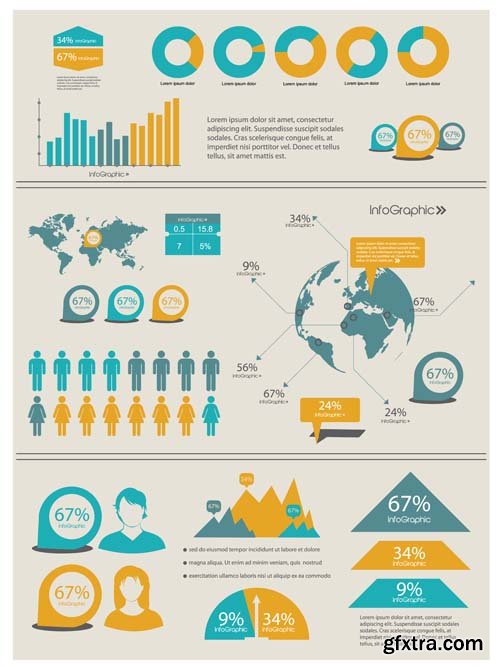 Infographics design elements