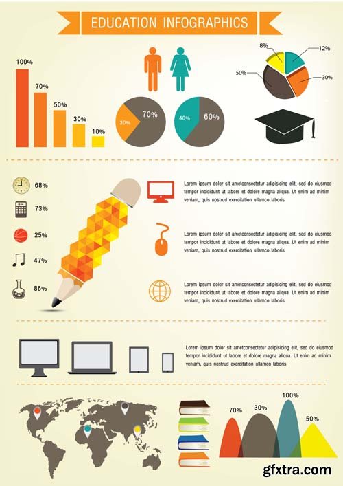 Infographics design elements