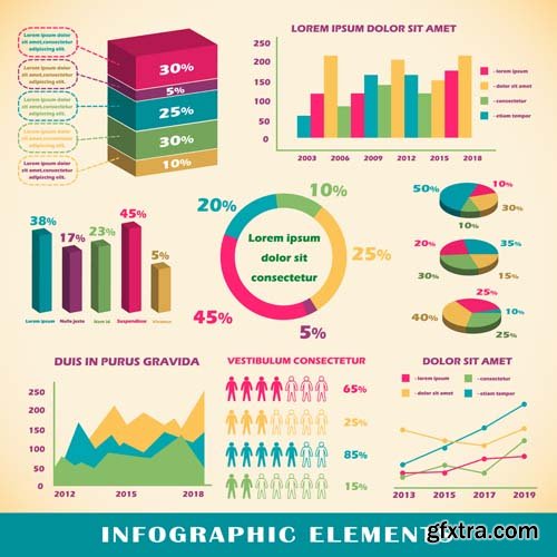 Infographics design elements