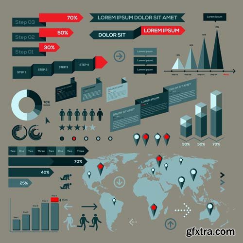 Infographics design elements