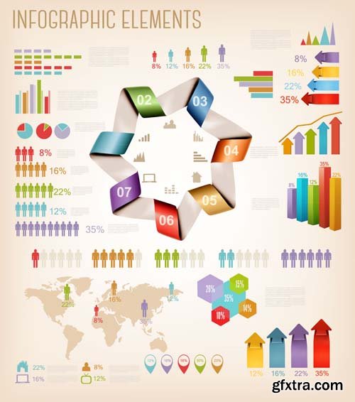 Infographics design elements