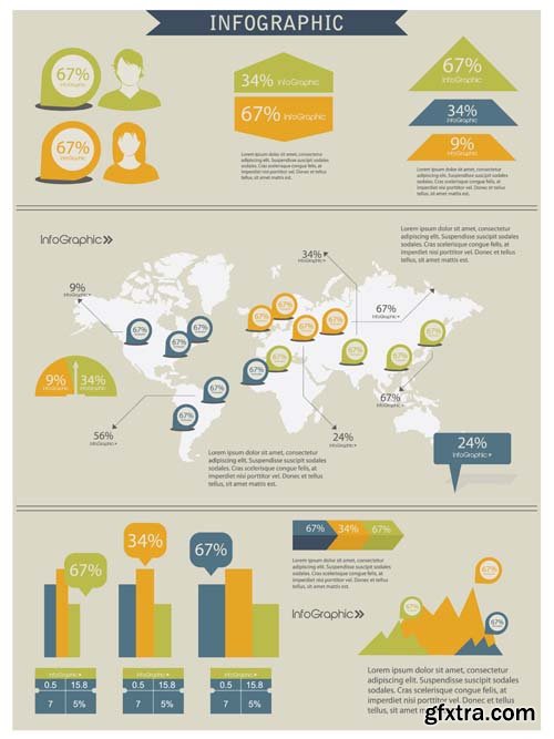 Infographics design elements