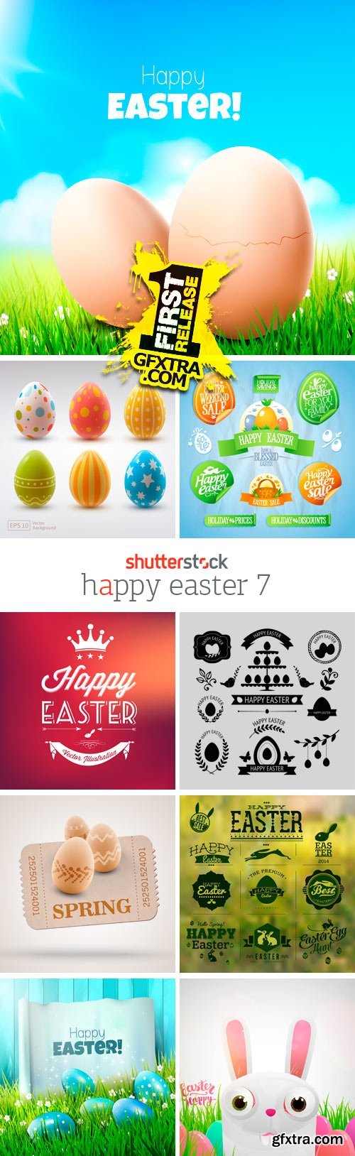 Amazing SS - Happy Easter 7, 25xEPS Amazing SS - Happy Easter 7, 25xEPS