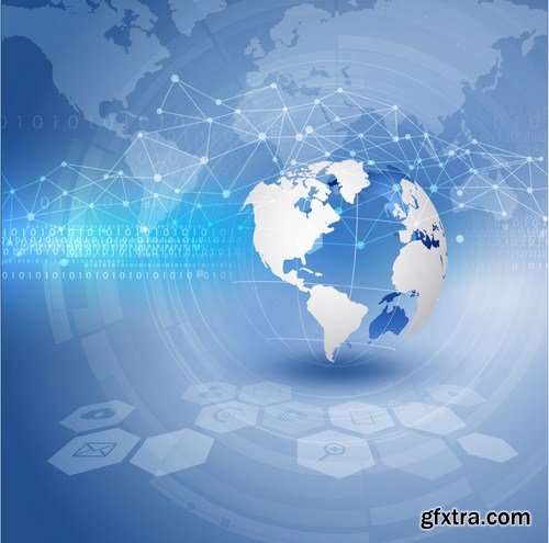 Abstract Backgrounds #20 - 25xEPS