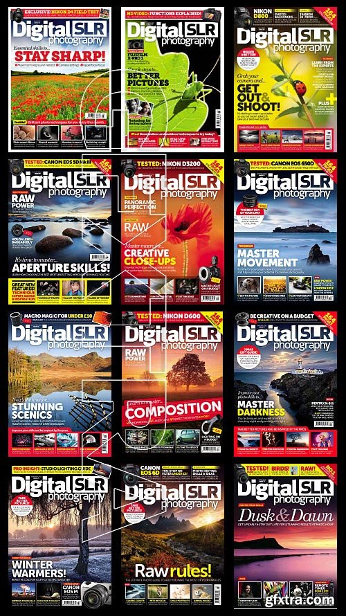 Digital SLR Photography 2011-2014 All Volumes!