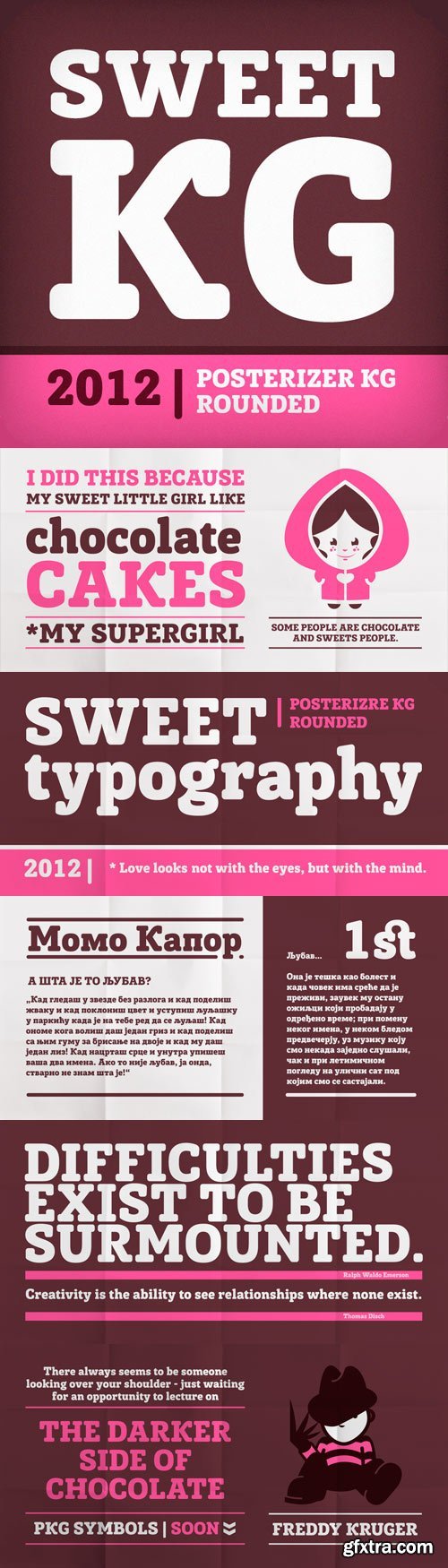 Posterizer KG Rounded Font for $40