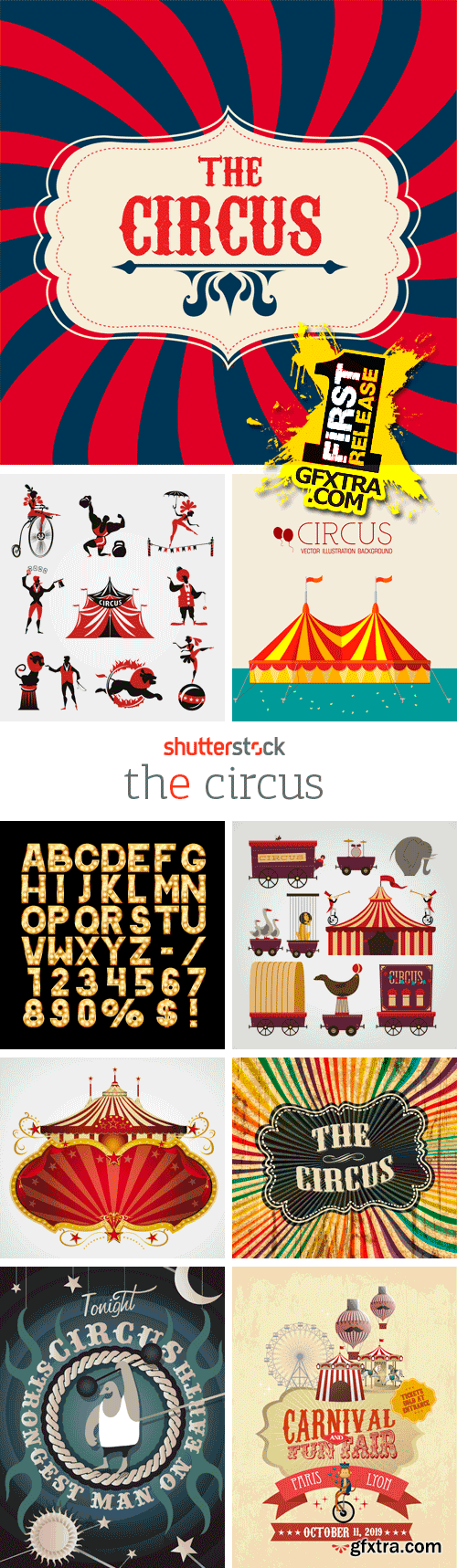 Amazing SS - The Circus, 25xEPS Amazing SS - The Circus, 25xEPS